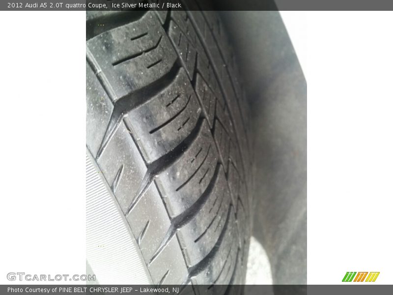 Ice Silver Metallic / Black 2012 Audi A5 2.0T quattro Coupe