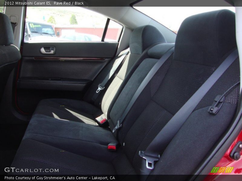 Rave Red / Black 2012 Mitsubishi Galant ES