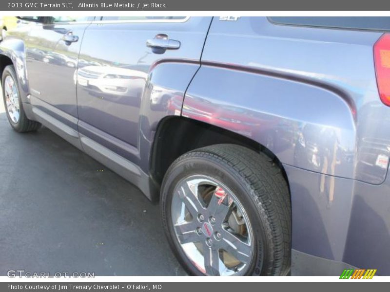 Atlantis Blue Metallic / Jet Black 2013 GMC Terrain SLT