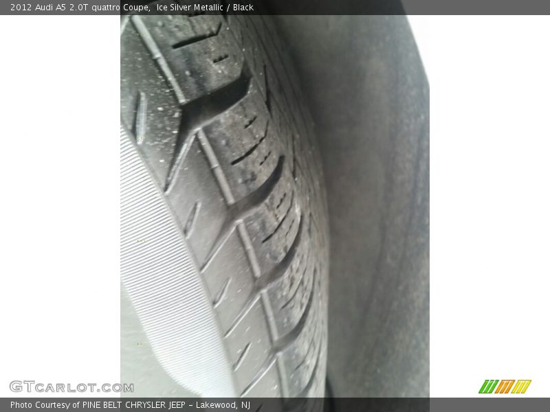 Ice Silver Metallic / Black 2012 Audi A5 2.0T quattro Coupe