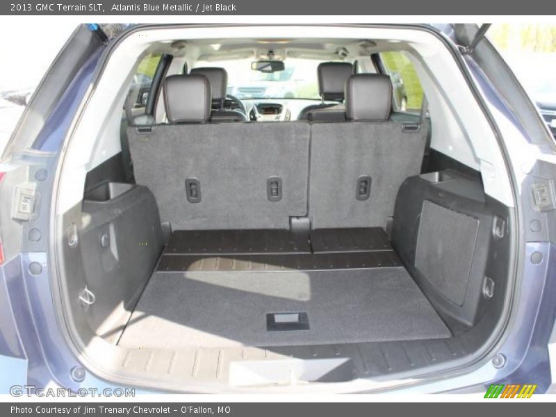 Atlantis Blue Metallic / Jet Black 2013 GMC Terrain SLT