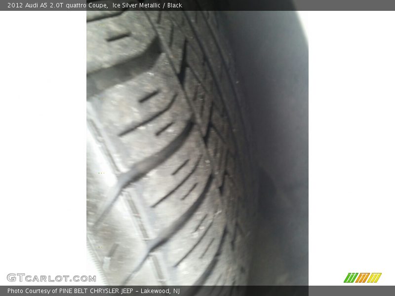 Ice Silver Metallic / Black 2012 Audi A5 2.0T quattro Coupe