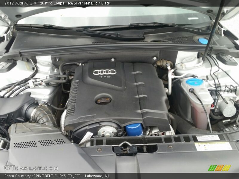 Ice Silver Metallic / Black 2012 Audi A5 2.0T quattro Coupe