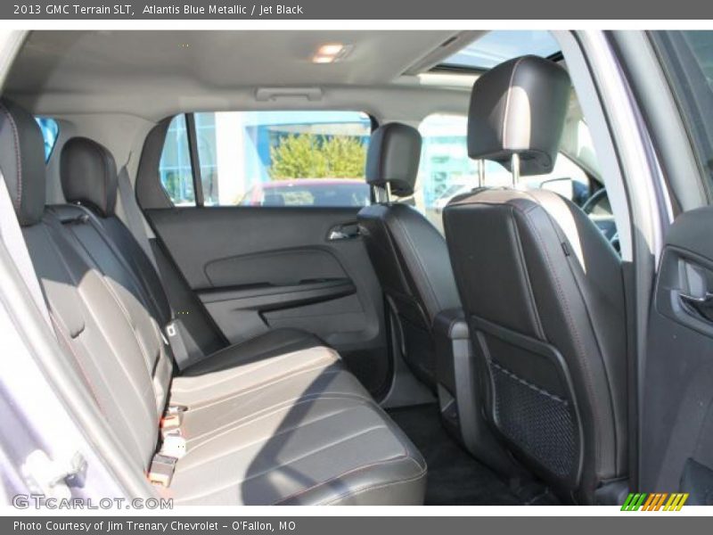 Atlantis Blue Metallic / Jet Black 2013 GMC Terrain SLT
