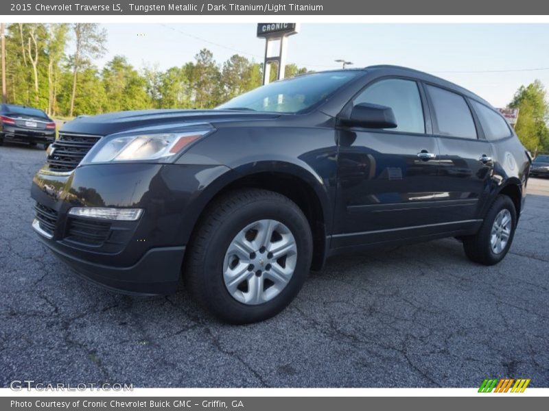Tungsten Metallic / Dark Titanium/Light Titanium 2015 Chevrolet Traverse LS