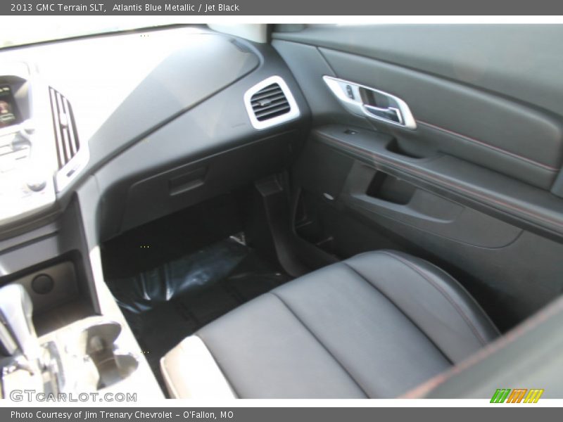 Atlantis Blue Metallic / Jet Black 2013 GMC Terrain SLT