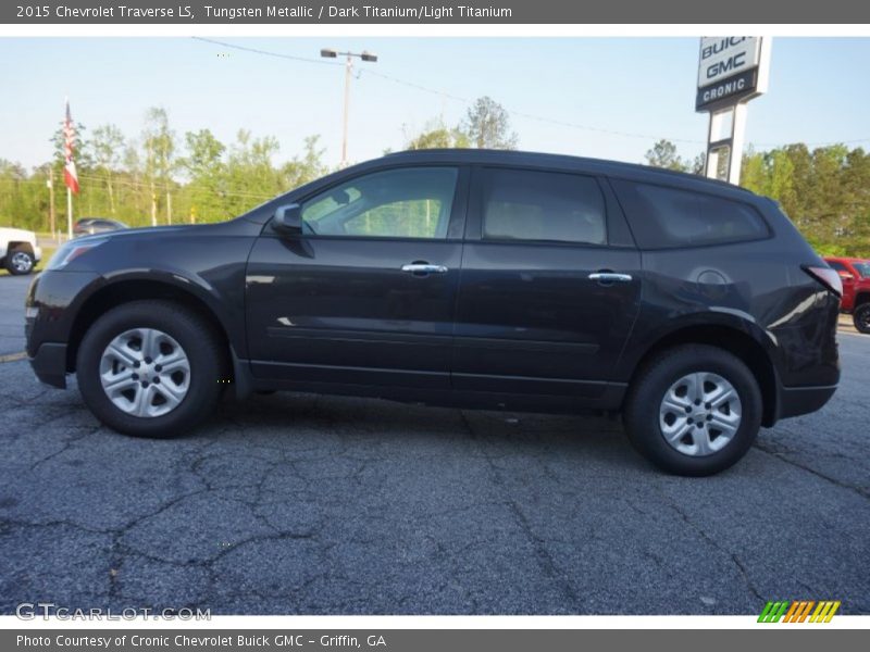 Tungsten Metallic / Dark Titanium/Light Titanium 2015 Chevrolet Traverse LS