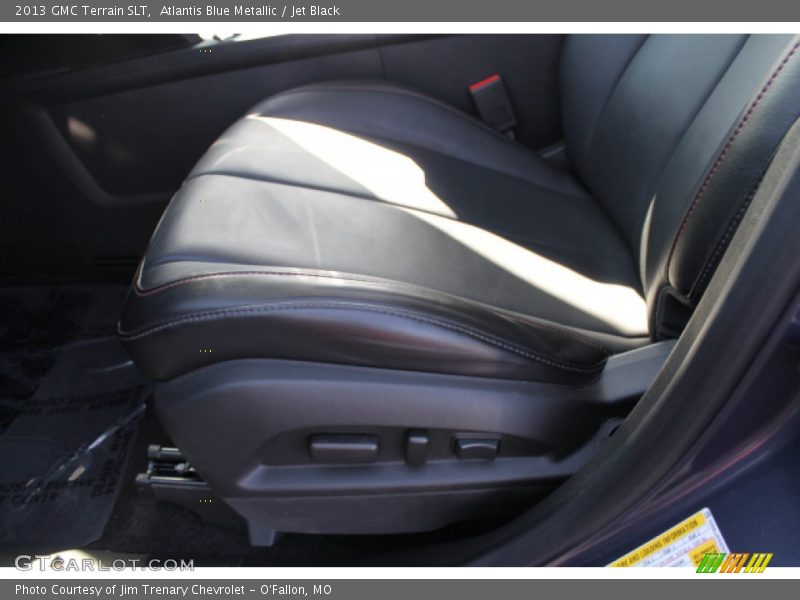 Atlantis Blue Metallic / Jet Black 2013 GMC Terrain SLT