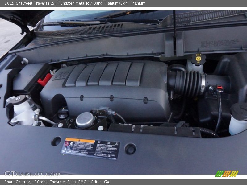 Tungsten Metallic / Dark Titanium/Light Titanium 2015 Chevrolet Traverse LS
