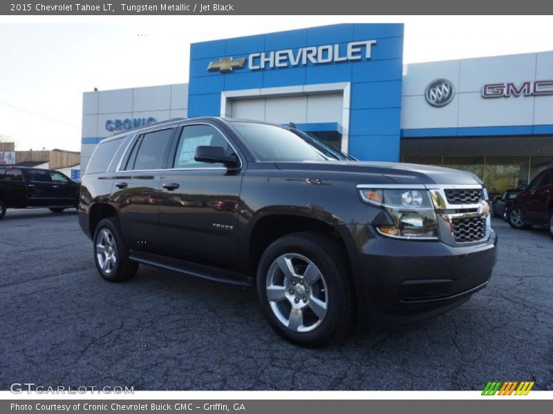 Tungsten Metallic / Jet Black 2015 Chevrolet Tahoe LT