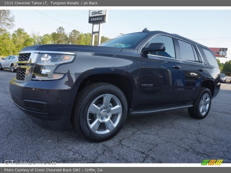 Tungsten Metallic / Jet Black 2015 Chevrolet Tahoe LT