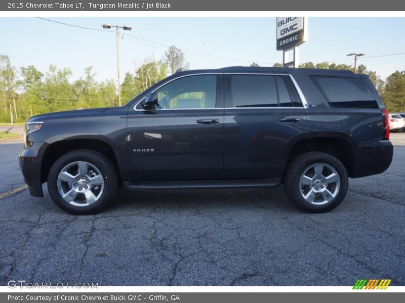 Tungsten Metallic / Jet Black 2015 Chevrolet Tahoe LT