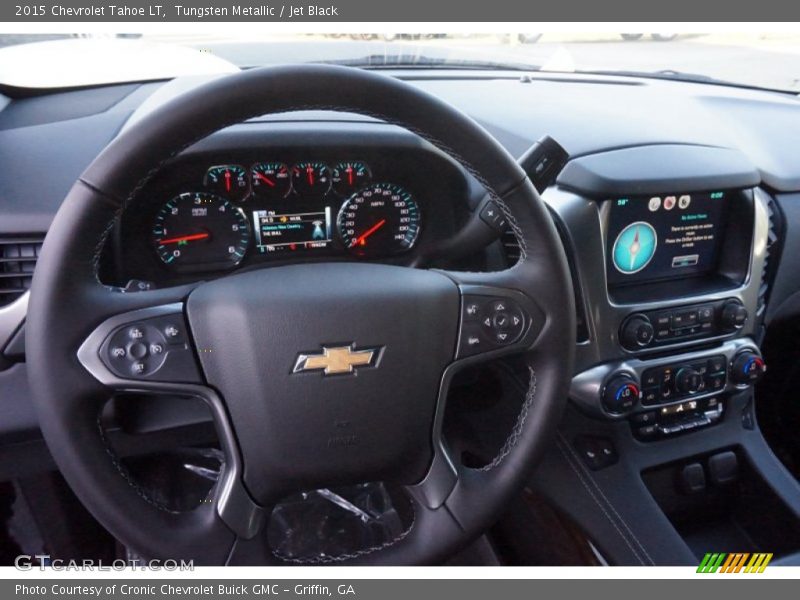 Tungsten Metallic / Jet Black 2015 Chevrolet Tahoe LT