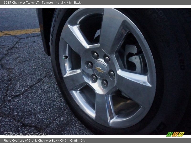 Tungsten Metallic / Jet Black 2015 Chevrolet Tahoe LT