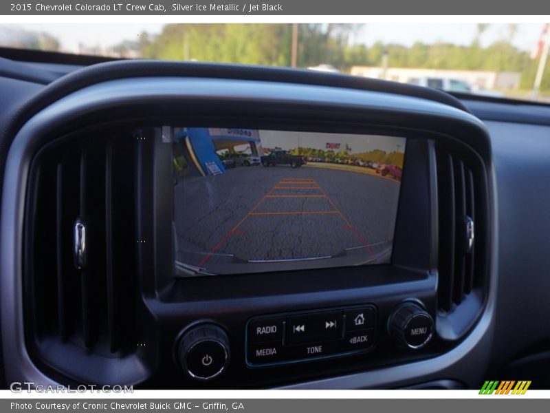 Silver Ice Metallic / Jet Black 2015 Chevrolet Colorado LT Crew Cab