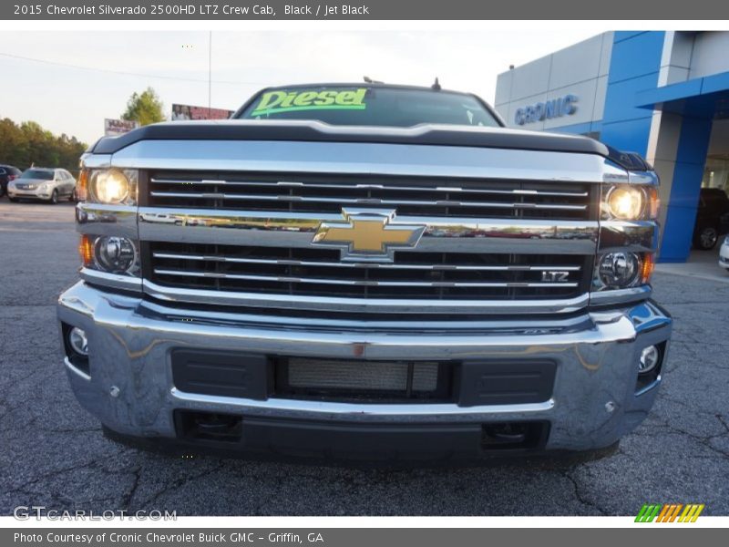 Black / Jet Black 2015 Chevrolet Silverado 2500HD LTZ Crew Cab