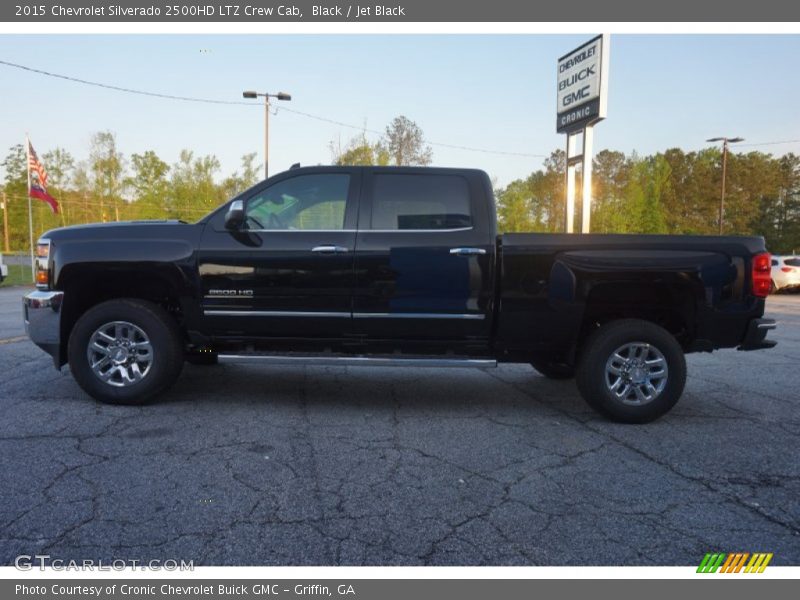 Black / Jet Black 2015 Chevrolet Silverado 2500HD LTZ Crew Cab