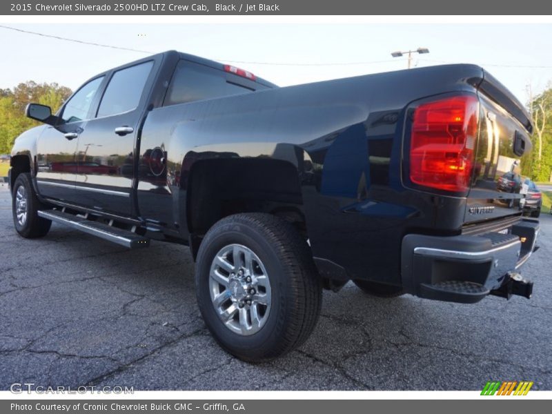 Black / Jet Black 2015 Chevrolet Silverado 2500HD LTZ Crew Cab