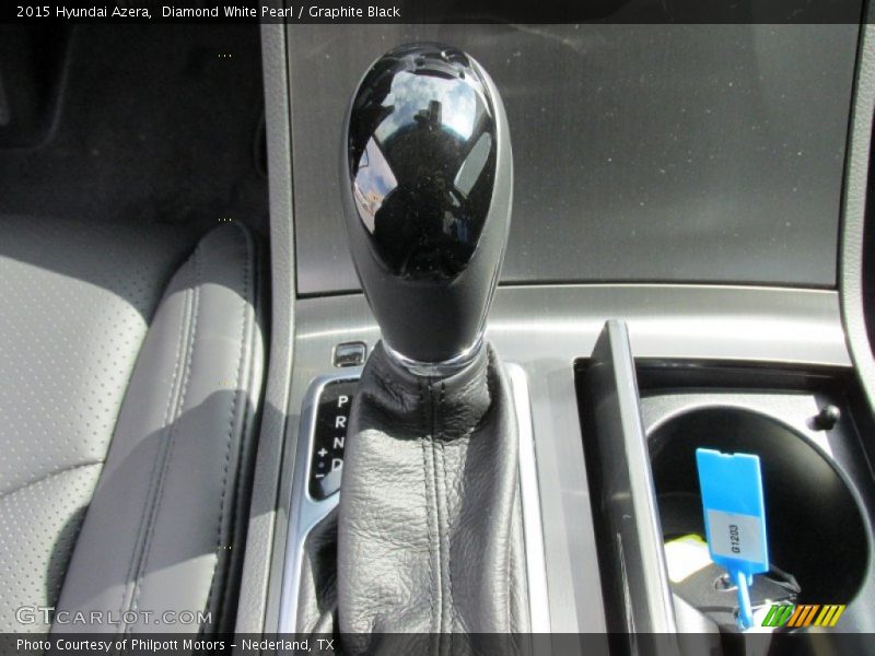 Diamond White Pearl / Graphite Black 2015 Hyundai Azera