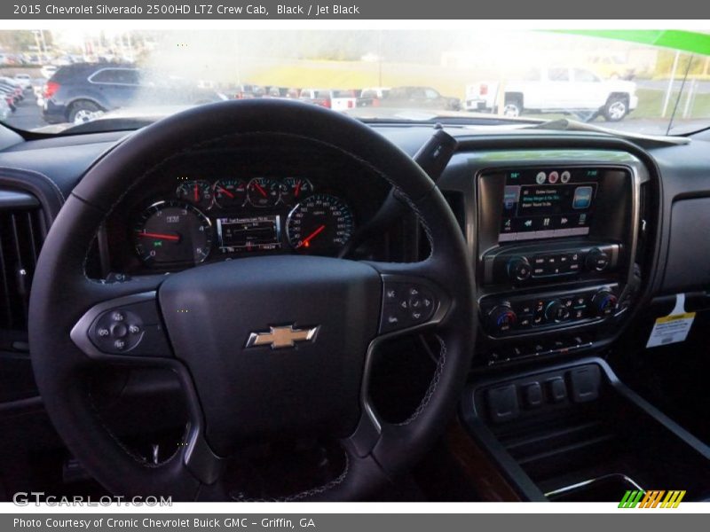 Black / Jet Black 2015 Chevrolet Silverado 2500HD LTZ Crew Cab