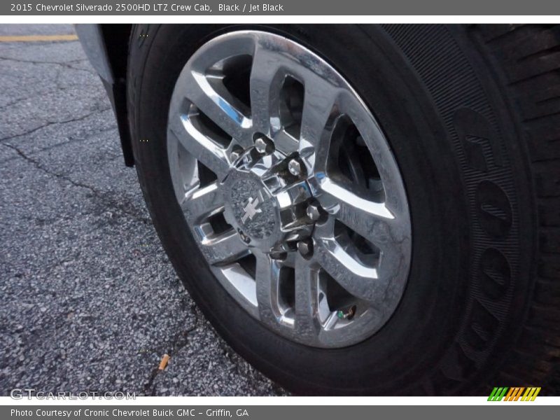 Black / Jet Black 2015 Chevrolet Silverado 2500HD LTZ Crew Cab