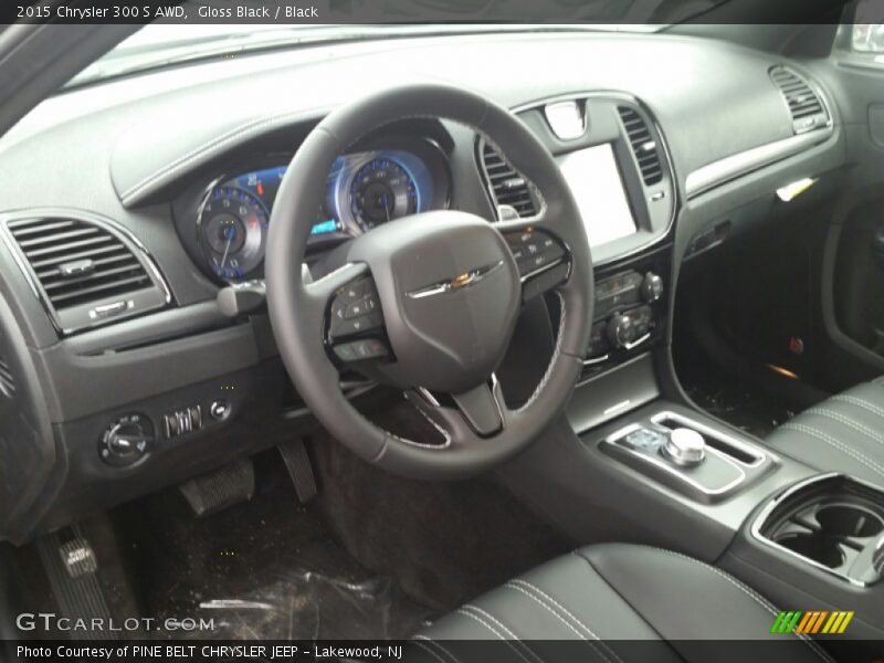 Gloss Black / Black 2015 Chrysler 300 S AWD