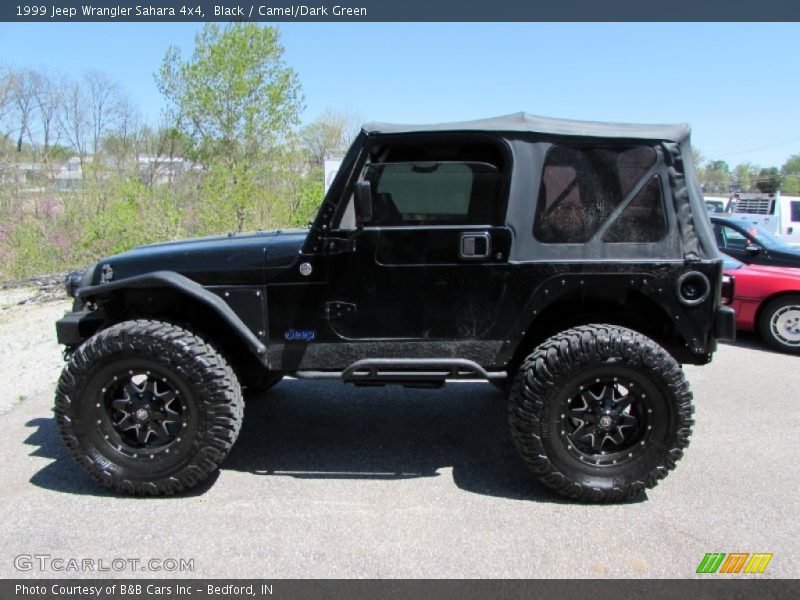 Black / Camel/Dark Green 1999 Jeep Wrangler Sahara 4x4