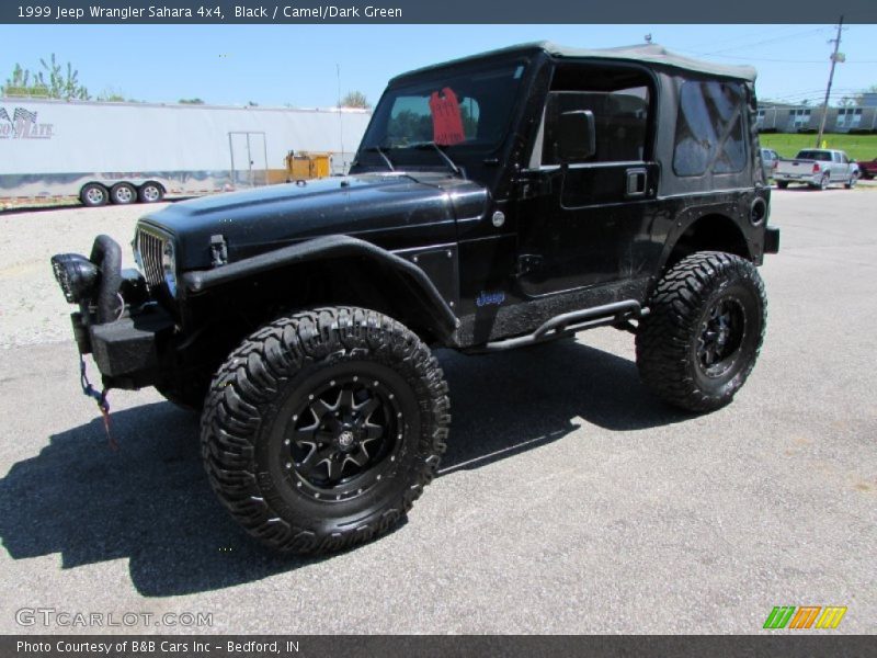 Black / Camel/Dark Green 1999 Jeep Wrangler Sahara 4x4