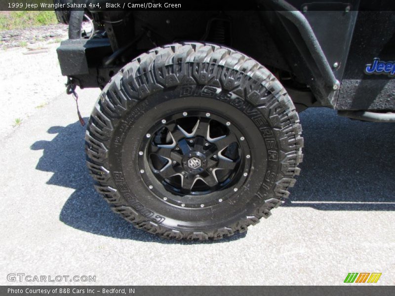 Black / Camel/Dark Green 1999 Jeep Wrangler Sahara 4x4