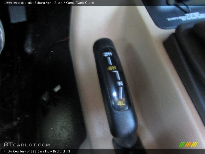 Black / Camel/Dark Green 1999 Jeep Wrangler Sahara 4x4