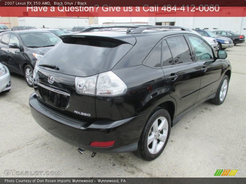 Black Onyx / Black 2007 Lexus RX 350 AWD