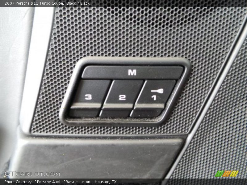 Black / Black 2007 Porsche 911 Turbo Coupe