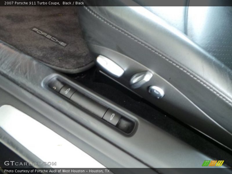 Black / Black 2007 Porsche 911 Turbo Coupe