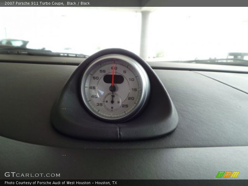 Black / Black 2007 Porsche 911 Turbo Coupe