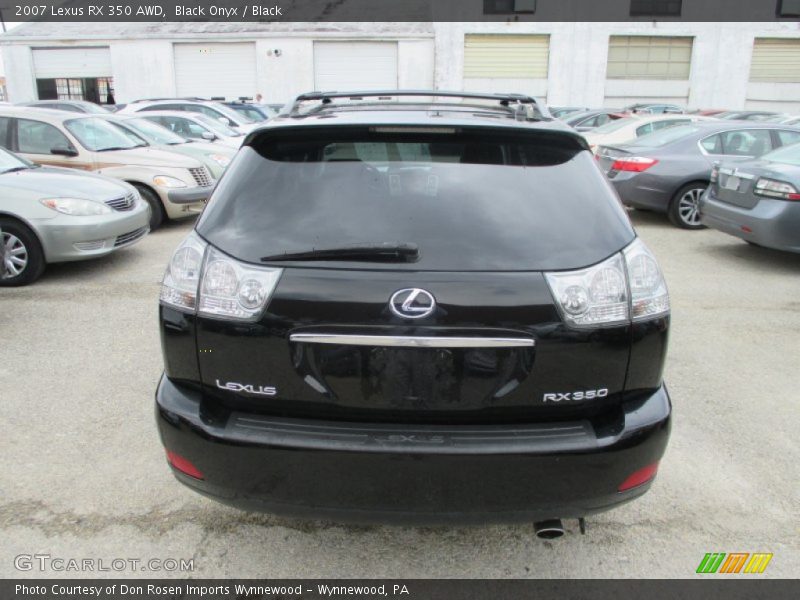 Black Onyx / Black 2007 Lexus RX 350 AWD
