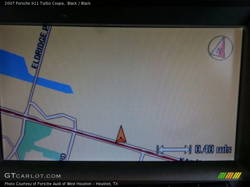 Black / Black 2007 Porsche 911 Turbo Coupe