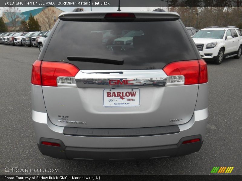 Quicksilver Metallic / Jet Black 2013 GMC Terrain SLE AWD