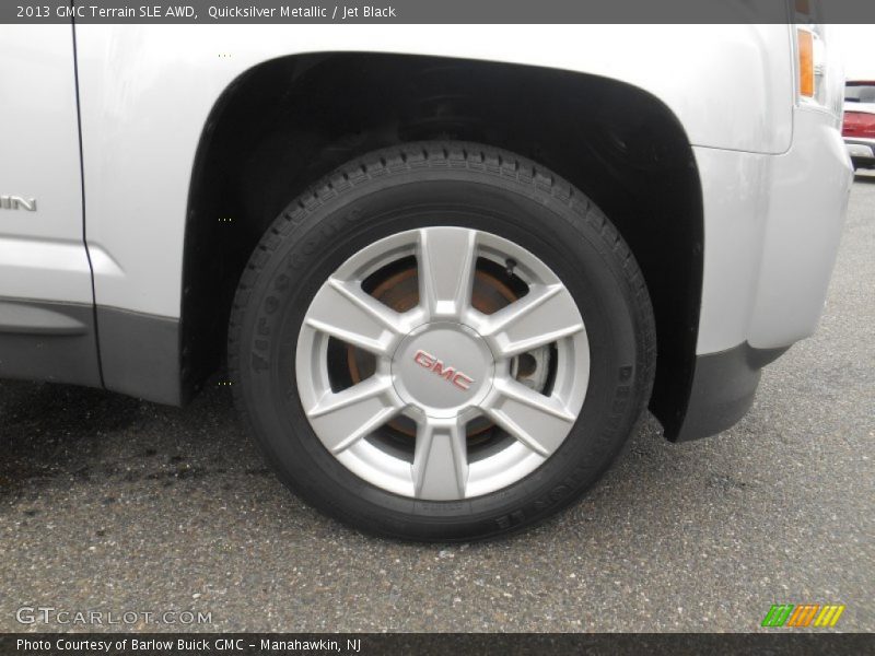 Quicksilver Metallic / Jet Black 2013 GMC Terrain SLE AWD