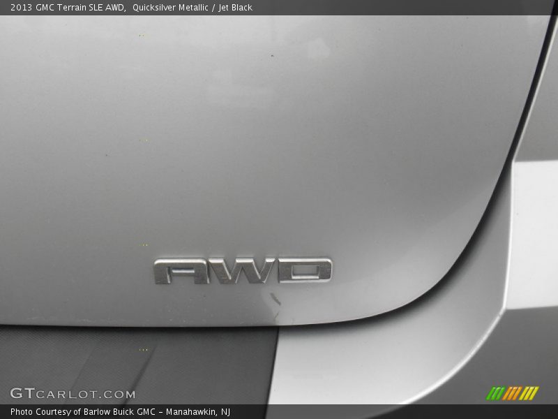 Quicksilver Metallic / Jet Black 2013 GMC Terrain SLE AWD