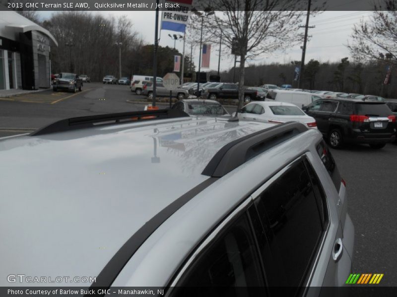 Quicksilver Metallic / Jet Black 2013 GMC Terrain SLE AWD