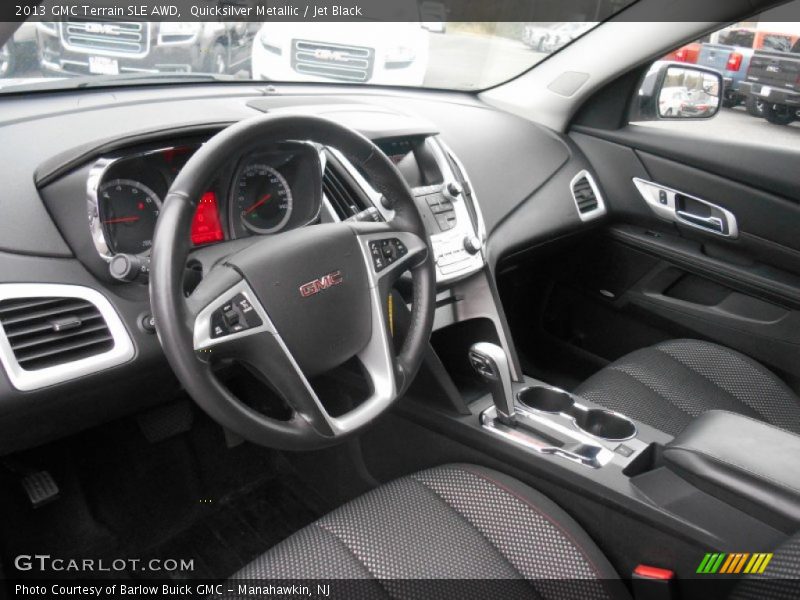 Quicksilver Metallic / Jet Black 2013 GMC Terrain SLE AWD