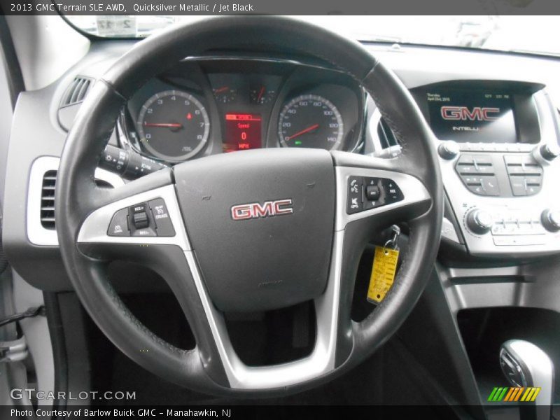 Quicksilver Metallic / Jet Black 2013 GMC Terrain SLE AWD