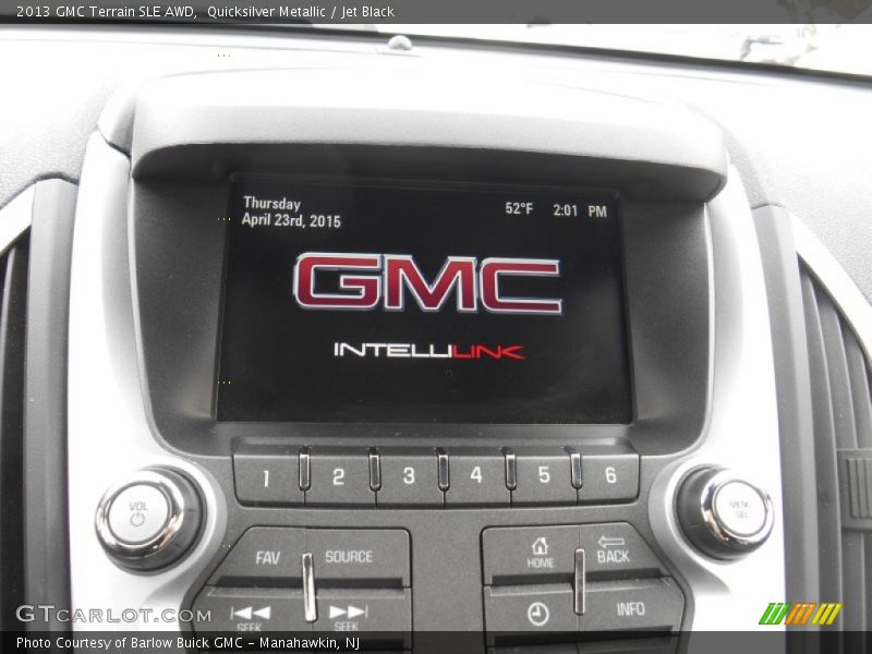 Quicksilver Metallic / Jet Black 2013 GMC Terrain SLE AWD