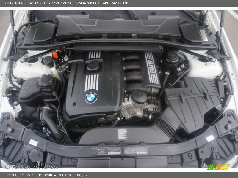  2012 3 Series 328i xDrive Coupe Engine - 3.0 Liter DOHC 24-Valve VVT Inline 6 Cylinder