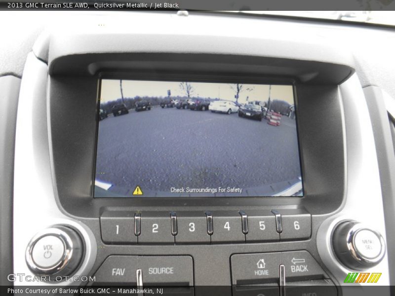 Quicksilver Metallic / Jet Black 2013 GMC Terrain SLE AWD