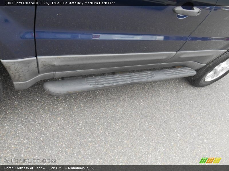 True Blue Metallic / Medium Dark Flint 2003 Ford Escape XLT V6