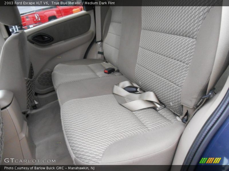 True Blue Metallic / Medium Dark Flint 2003 Ford Escape XLT V6