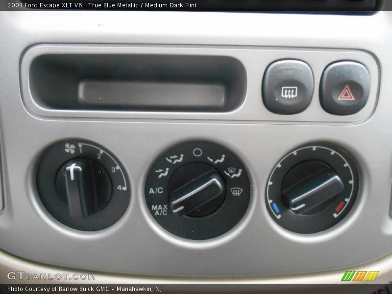 True Blue Metallic / Medium Dark Flint 2003 Ford Escape XLT V6