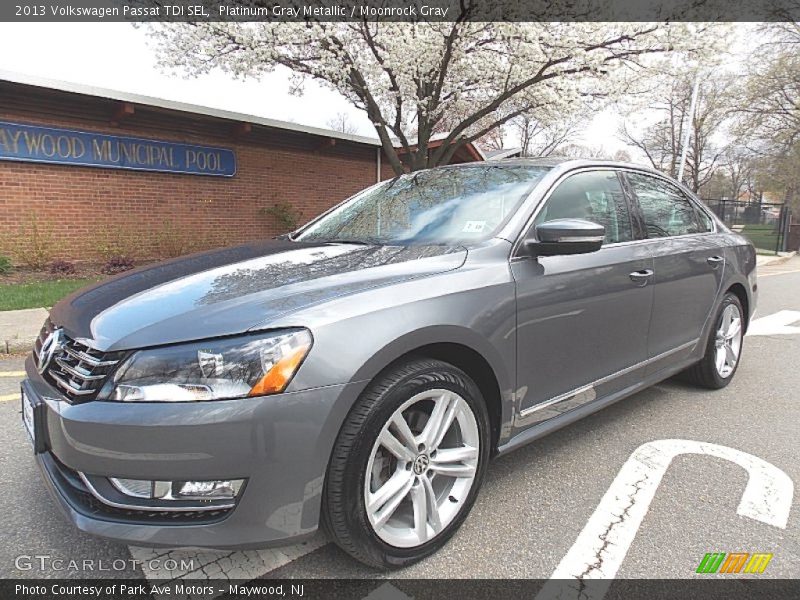 Platinum Gray Metallic / Moonrock Gray 2013 Volkswagen Passat TDI SEL