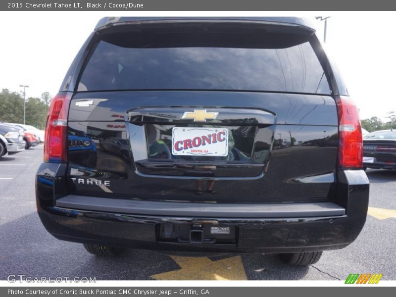 Black / Cocoa/Dune 2015 Chevrolet Tahoe LT